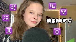 ASMR Reading Your Horoscope