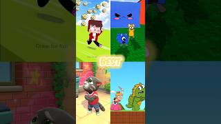 Numberblocks vs 🪳 #animation #numberblocks #roblox #minecraft #talkingtom #memes #funny #tom #games