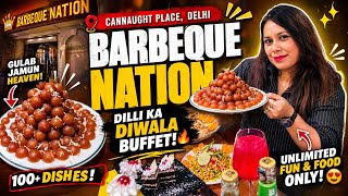 Best Buffet in Delhi at BARBEQUE NATION|dilli ka dilwala buffet| cannaught place #delhincrfood screenshot 4