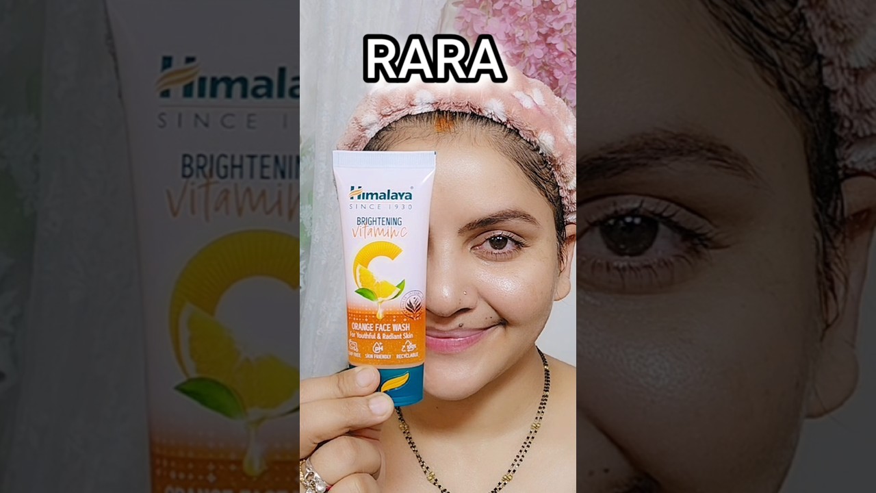 HIMALAYA BRIGHTENING VITAMIN C ORANGE FACE WASH FOR DULL SKIN | RARA 