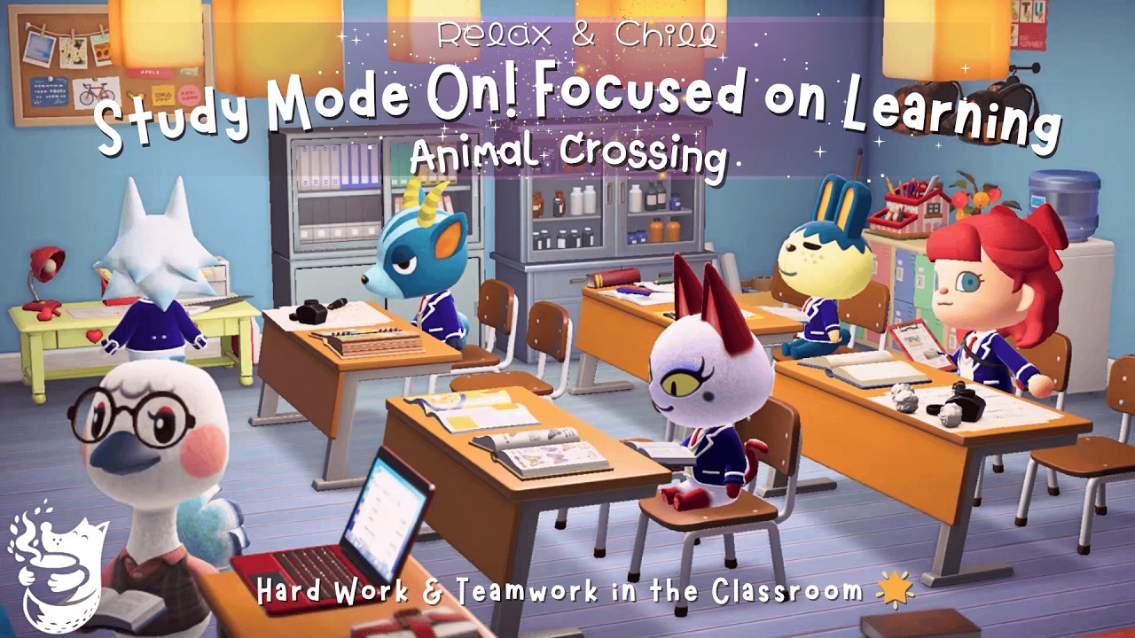 Study Mode On! 📚 Animal Friends Focused on Learning | Hard Work ...