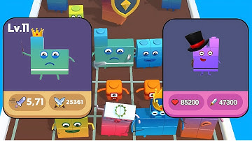 Merge Number Cube: Fam Run 🌟🌟 VS 🌟🌟 Number Cube Merge: Run n Figh