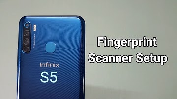 Infinix S5 Fingerprint Scanner Setup & Working