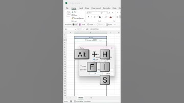 Simple Date Series #excel #exceltips #exceltutorial