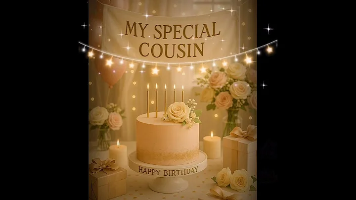My Special Cousin  Happy Birthday Fun & Heartfelt Video Message for WhatsApp & Instagram