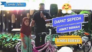 GIVEAWAY SEPEDA JUM'AT BERKAH DI OEMAH NDESO | WISATA CILACAP TERBARU