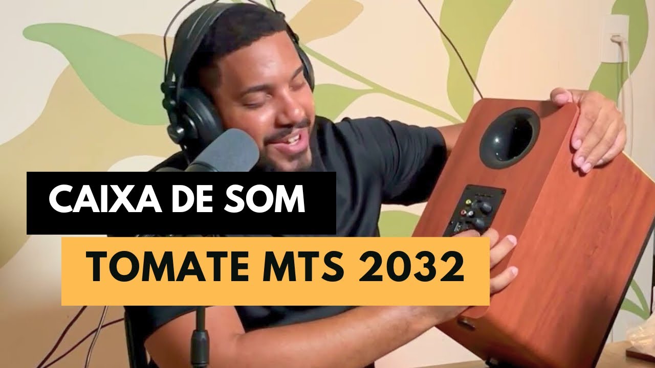 Monitor de áudio | Caixa de Som | Tomate MTS 2032