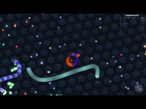 SLITHER.IO ცოტათი დავიხვეწე გავხდი გველი!!!