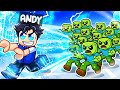 I Spent $956,765 On The DIVINE SHOES WEAPON In Hunty Zombie! (Roblox)