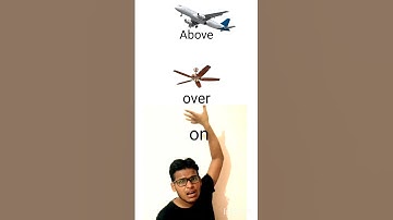 did u know ? use of ON,Over & Above#prepositions