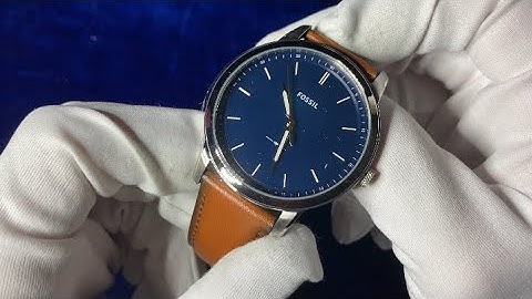 Fossil Minimalist – Sleek Everyday Dress Watch (Unboxing & Review)