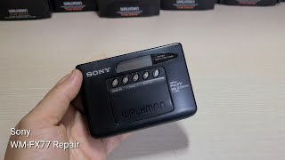Sony Wm-Fx77 Repair Cette Walkman