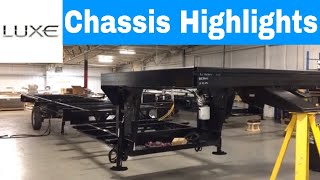 Luxe luxury fifth wheel  Chassis highlights