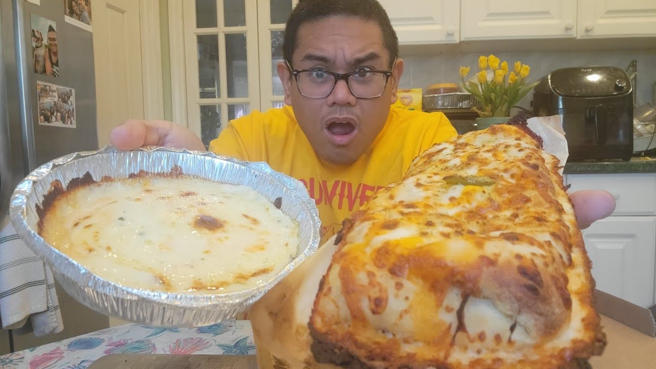 Stuffed Cheesy Bread & Cheese Dip Domino's YouTube
