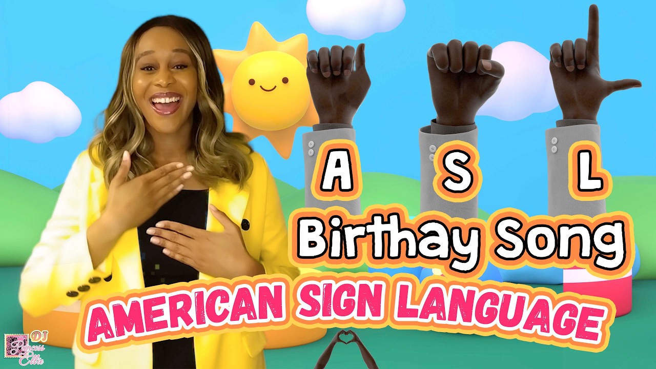 Happy Birthday Song American Sign Language | ASL Beginners Lesson