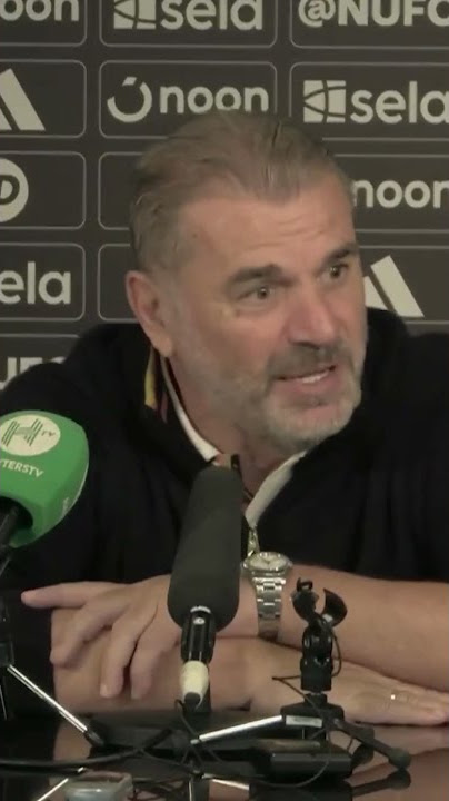 Ange Postecoglou's brutal answer after being asked if he'd 'given up'