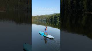 Paddle boarding in Romania - Lacul 3 Ape #sup #romania #lakelife