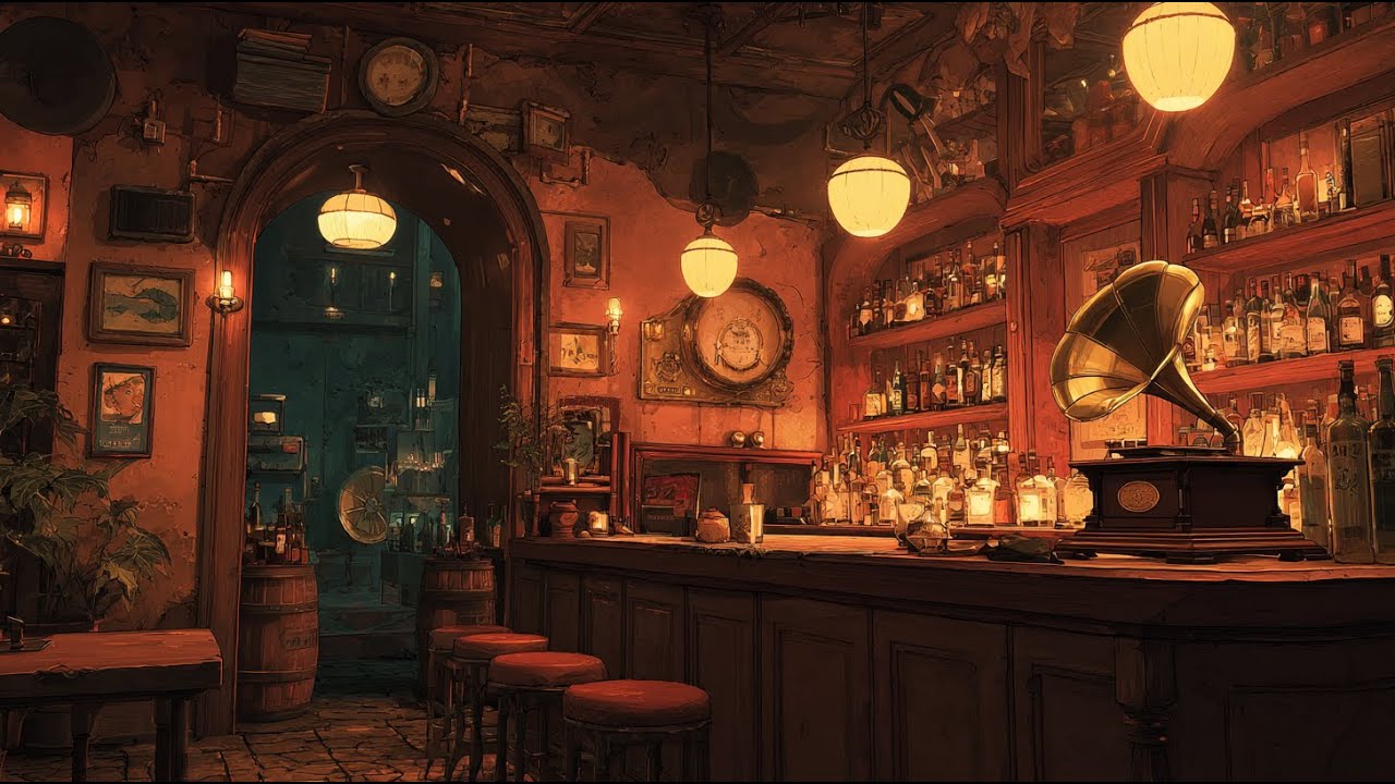 1 AM in a 1920s Speakeasy / Electro Swing Lofi / Jazz Hop Mix [Study & Relax]