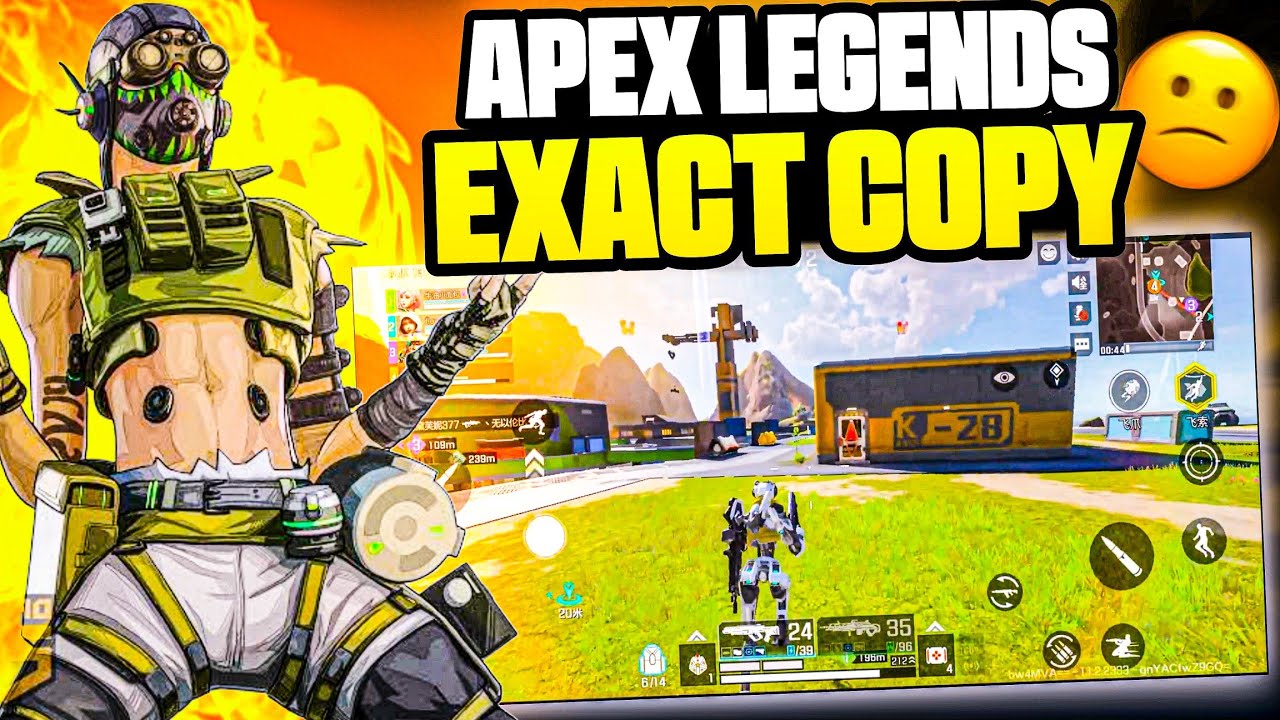 THIS GAME IS EXACT COPY OF APEX LEGENDS MOBILE 😠 - YouTube