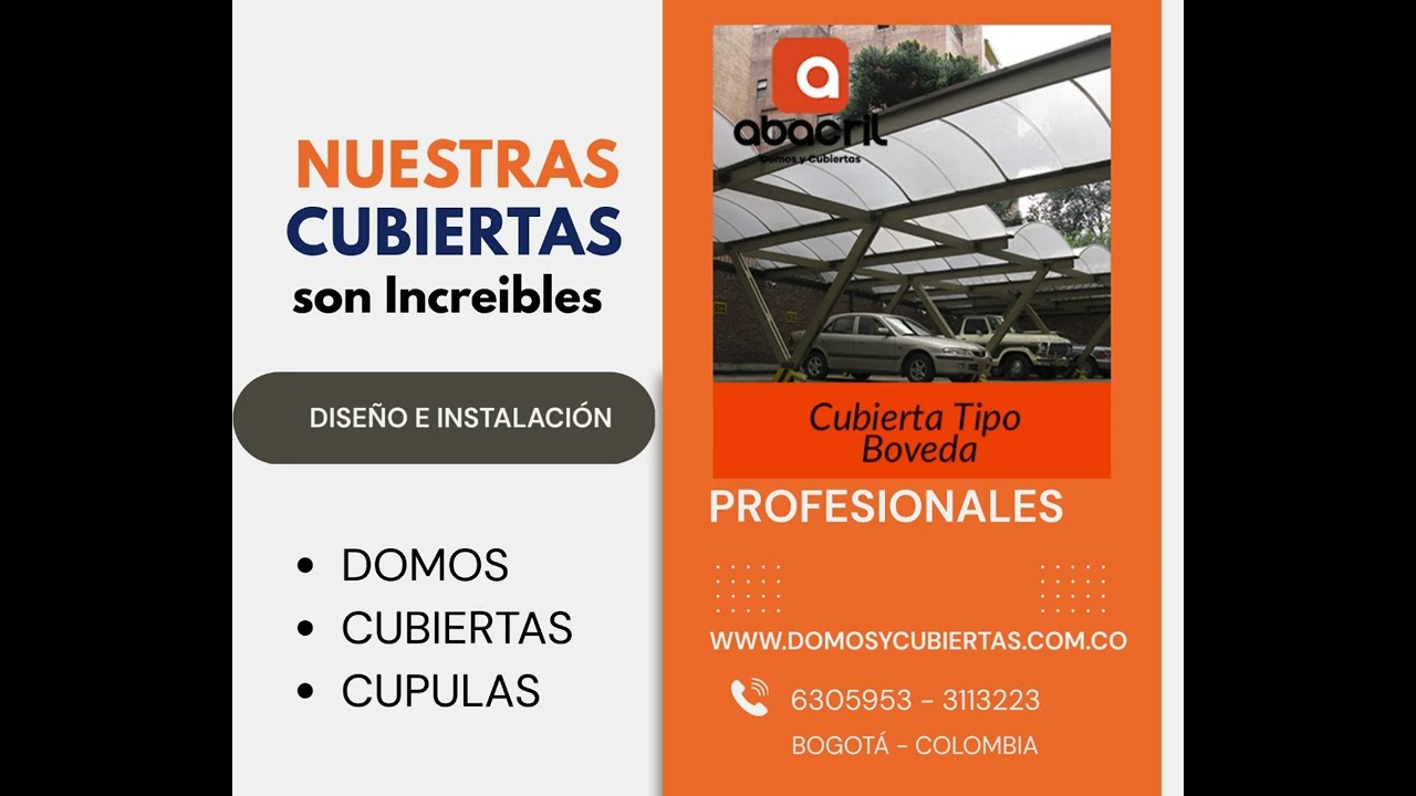 Con Abacril transforma tus espacios con domos y cubiertas en acrílico 