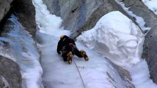 20110410 JSP climbs Sorenson-Eastman in Chamonix