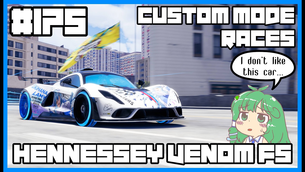 [The Crew: Motorfest] Custom Mode Races | Hennessey Venom F5 | #175 ...