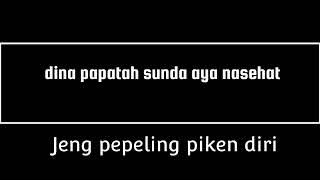 ulah adigung ulah sombong naoun anu di pigaboga