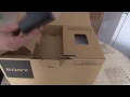 Unboxing Sony HXR NX3