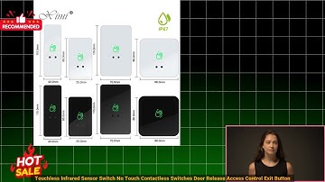 3256805147915113 Waterproof 12V 24V Touchless Infrared Sensor Switch No Touch Contactle