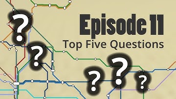 Your TOP FIVE Questions! - Minecraft Transit Railway Tutorials Episode 11