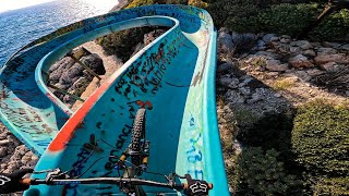 Terk Edilmiş Bir Otelin Su Kaydırağından İndim