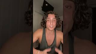 Peter Vigilante Showing His Biceps on #instagram Live