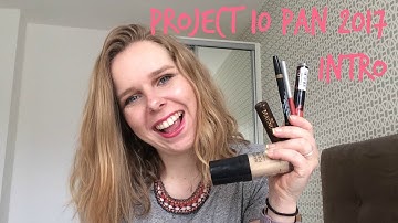 Project 10 Pan 2017 - Intro