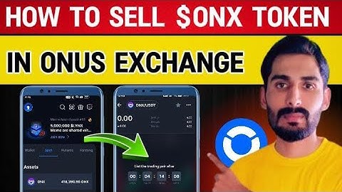 How to Sell $ONX token on Onus Exchange|Onx Token Sell Krna Tarkia|
