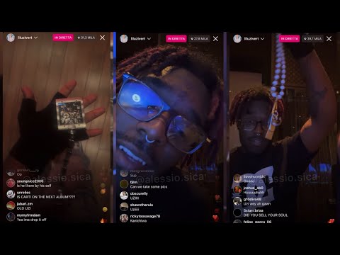 **Full Ig Live** Lil Uzi Recording Pink Tape x Reveal Details