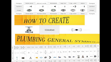 how to create plumbing general symbols//by ramnathpandit//workings traning