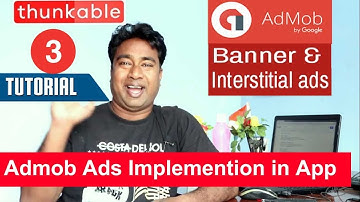How to implement Admob Banner & Interstitial ads in android apps using Thunkable