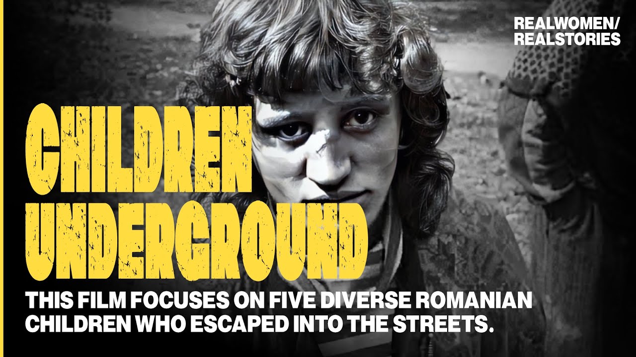 Documentary backdrop image for Children Underground: Street Kids in Romania (TW: GRAPHIC) (2025)