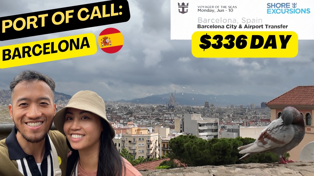 4 HOURS: Disembarkation Day in Barcelona | Part 7: Western Mediterranean Cruise Vlog