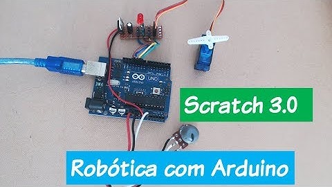 Scratch 3.0 com extensão para Arduino
