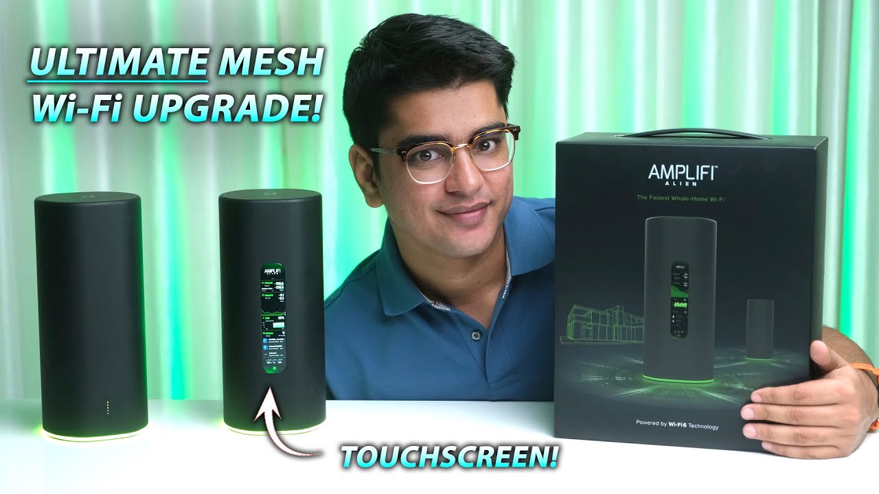 You've NEVER Seen a Router Like This: AmpliFi Alien Mesh Kit