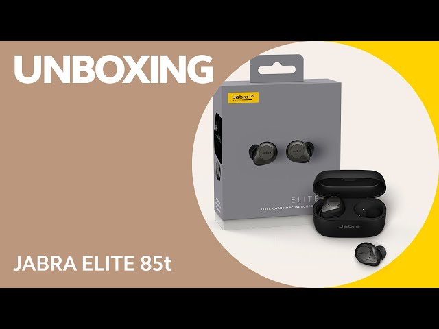 Unboxing the Jabra Elite 85t 