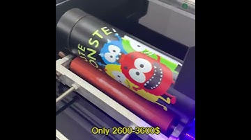 How to print thermos cup by UV printer?