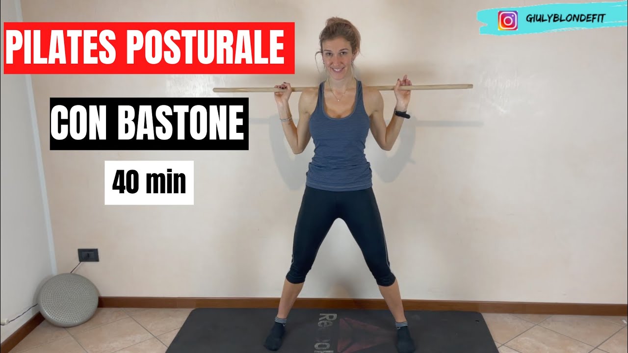 Bastone Yoga Posturale Grigio - Correttore Postura Per Schiena, Pilates E Ginnastica - Foto 12