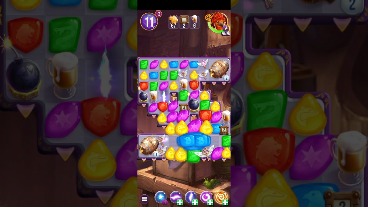 Harry Potter: Puzzles & Spells level 1249 no boosters
