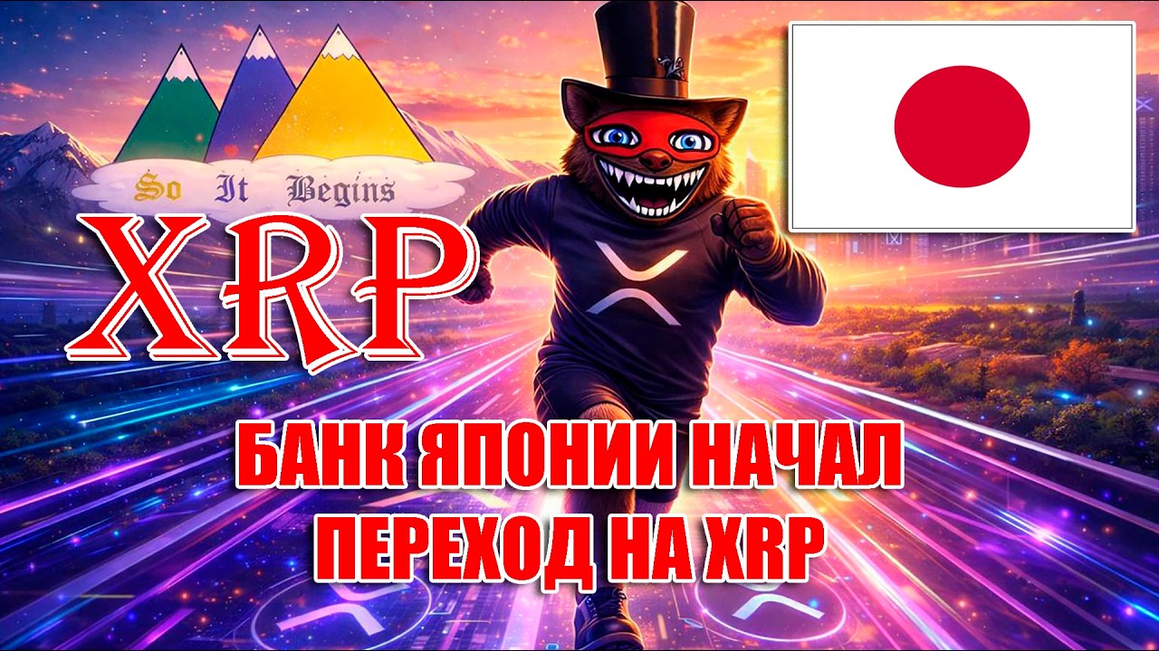 RIPPLE XRP: ЦЕНТРАЛЬНЫЙ БАНК ЯПОНИИ НАЧАЛ ПЕРЕХОД НА XRP?
