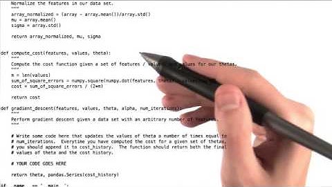 37 Gradient Descent in Python