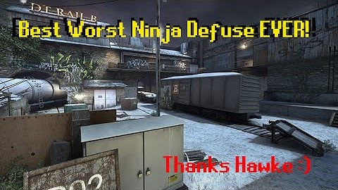 CSGO - Most Epic Ninja Fail EVER!!