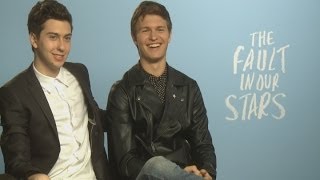CUTE INTERVIEW: The Fault In Our Stars' Ansel Elgort and Nat Wolff talk romance and Shailene Woodley