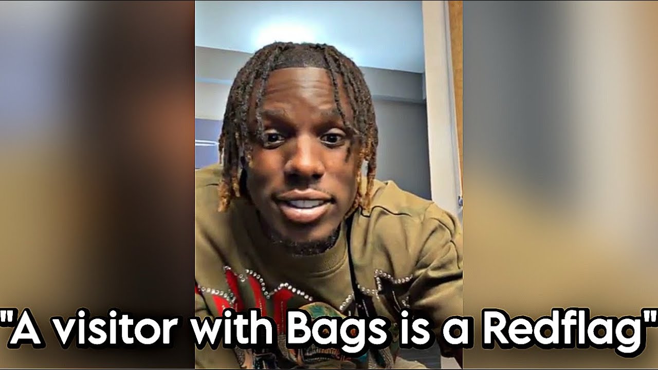 Джамал Робертс обращается к посетителям в прямом эфире на Facebook с жестким посланием